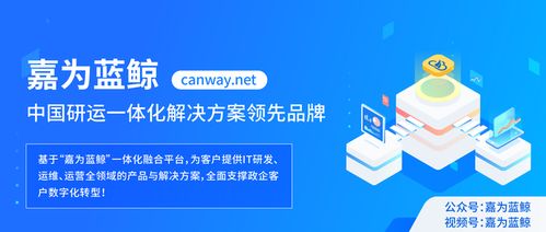 嘉為藍鯨榮登信息技術服務運維工具名錄及IT服務工具圖譜，彰顯卓越技術服務實力