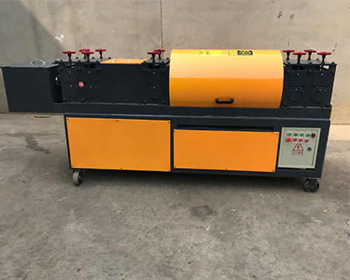 陜西加重型鋼管調(diào)直除銹刷漆一體機器 高效鋼管除銹拋光解決方案